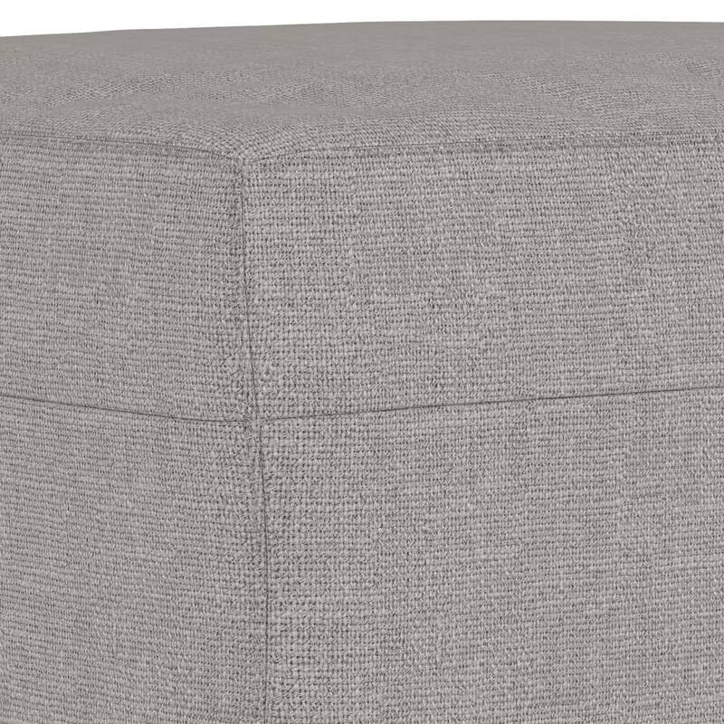 vidaXL Footstool Modern Footstool Ottoman Footrest for Living Room Fabric
