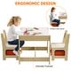preview thumbnail 4 of 13, Kids Table and Chair Set 3 in 1 with Drawer for Toddlers Drawing