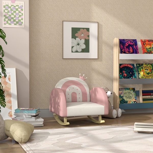 slide 2 of 8, Princess Crown Toddler Chair Pink - Small