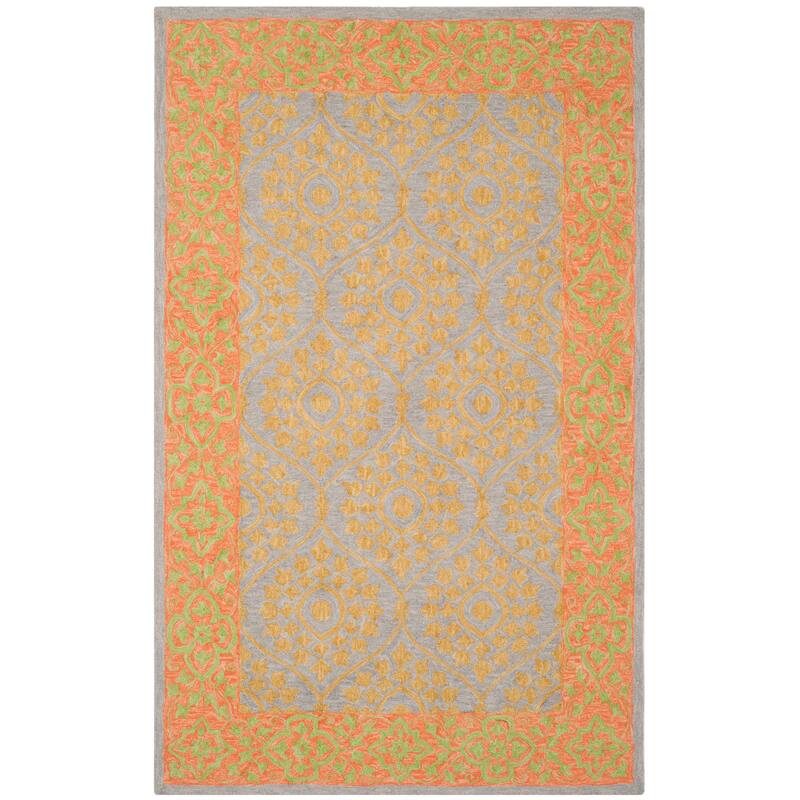 SAFAVIEH Handmade Suzani Alexa Boho Tribal Wool Rug