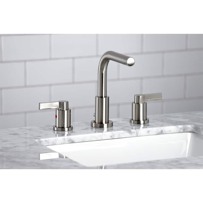 Kingston Brass NuvoFusion 8 in. Widespread Bathroom Faucet