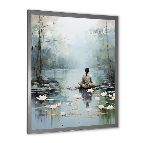 画材 Meditation Green Designart 