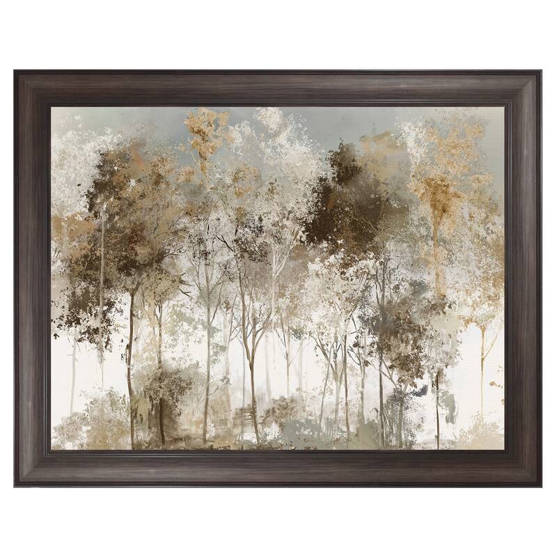 Masterpiece Art Gallery| Black Forest by Allison Pearce - Framed Canvas Art Print