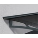 preview thumbnail 5 of 12, Aquila 3 ft. x 7 ft. Gray/Solar Gray Door and Window Fixed Awning