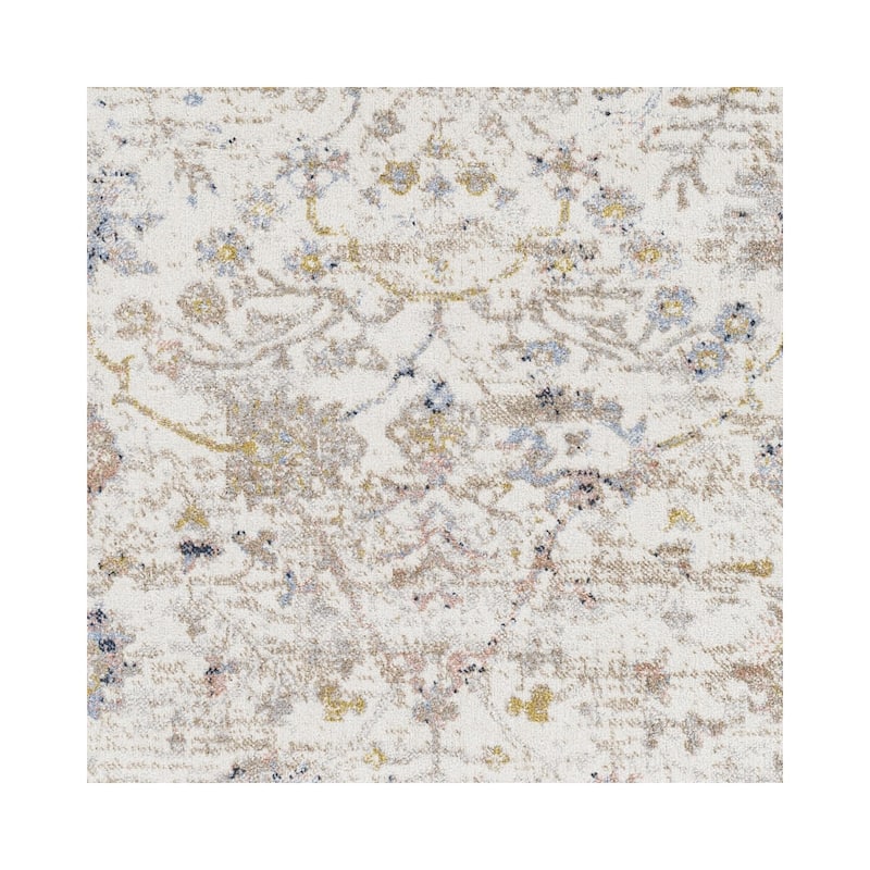 Livabliss Lavadora Transitional Medallion Washable Area Rug