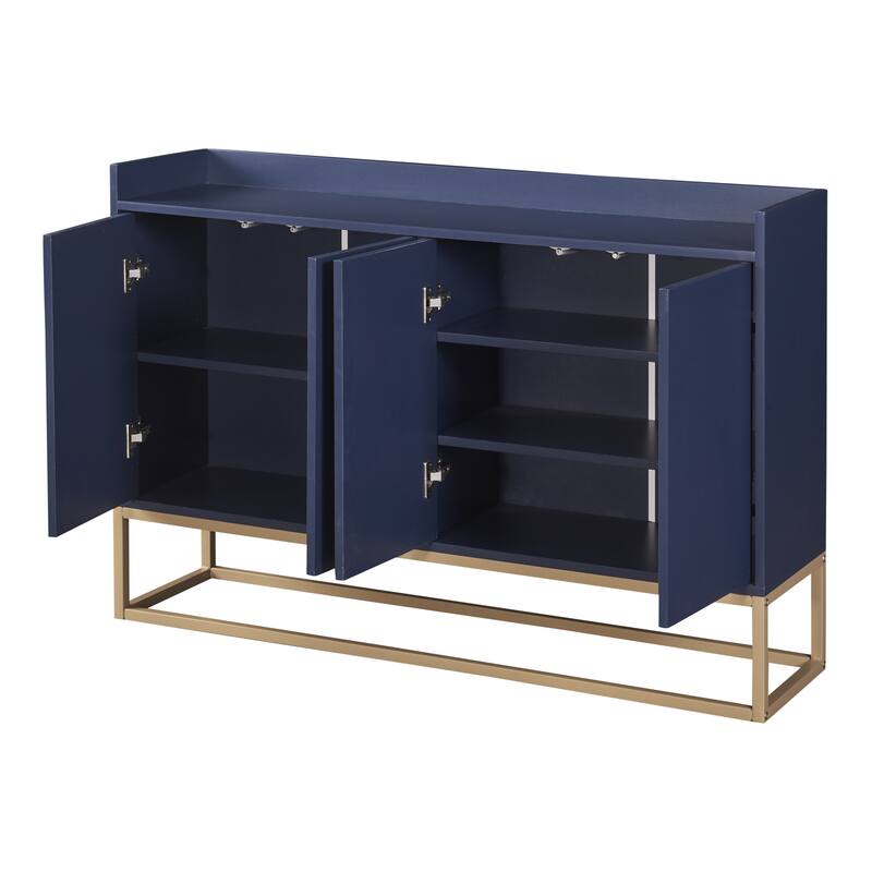 Sideboard Buffet Cabinet with Large Storage Space - 60"L x 15.7"W x 33.8"H