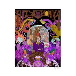 ''Wonka'' by Drew Morrison Movie & TV Posters Art Print (20 x 14 in ...