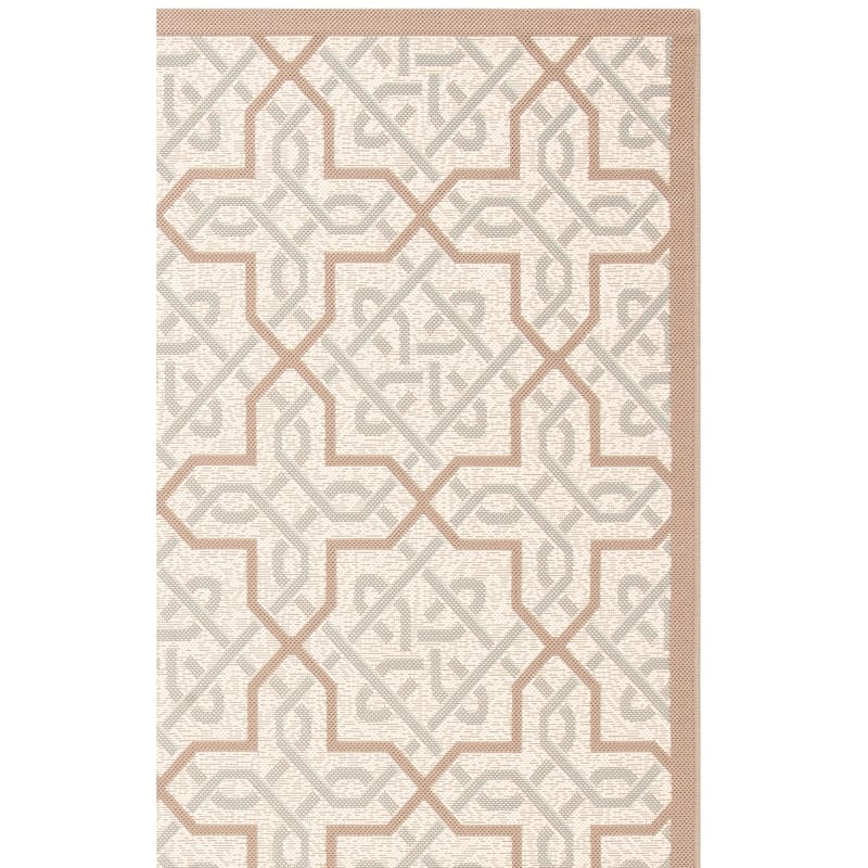 SAFAVIEH Courtyard Liisbet Indoor/ Outdoor Waterproof Patio Backyard Rug