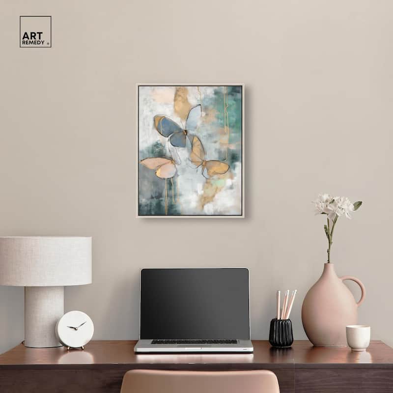 Butterflies Dream II Canvas by Art Remedy