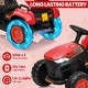 preview thumbnail 4 of 26, Hetoy 3 in 1 Ride on Tractor, 12V Ride on Bulldozer with Detachable Trailer