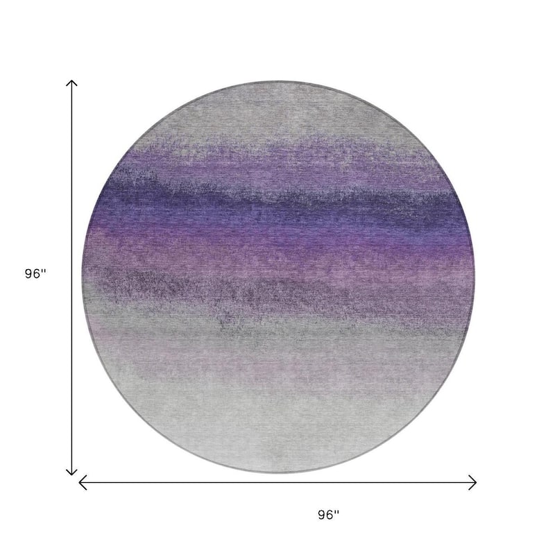 HomeRoots Ombre Transitional Rectangle Outdoor Rug