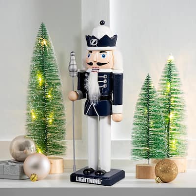 Nutcracker Statue, Tampa Bay Lightning - 4.53''W x 4.53''H x 13.58