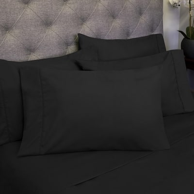Sweet Home Collection 6 Piece Sheet Set, Deluxe Ultra Soft 1500 Series, Double Brushed Microfiber