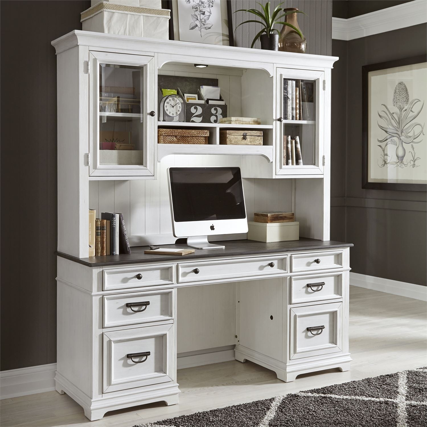 White Hutch Desk Desks Bed Bath Beyond