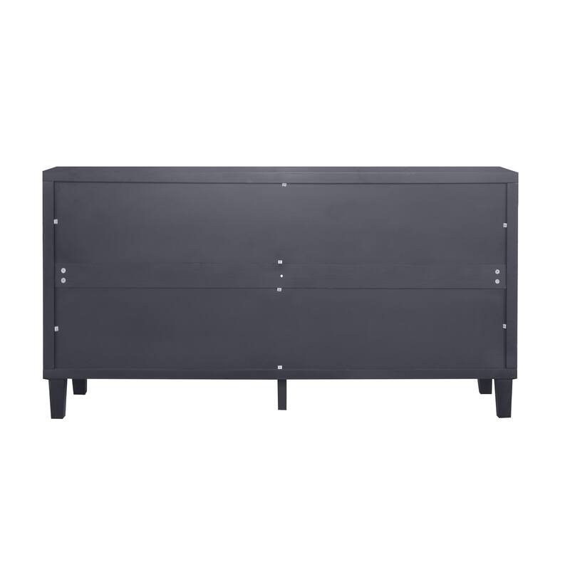 Accent Cabinet 4 Door Wooden Cabinet Sideboard Buffet Server Cabinet