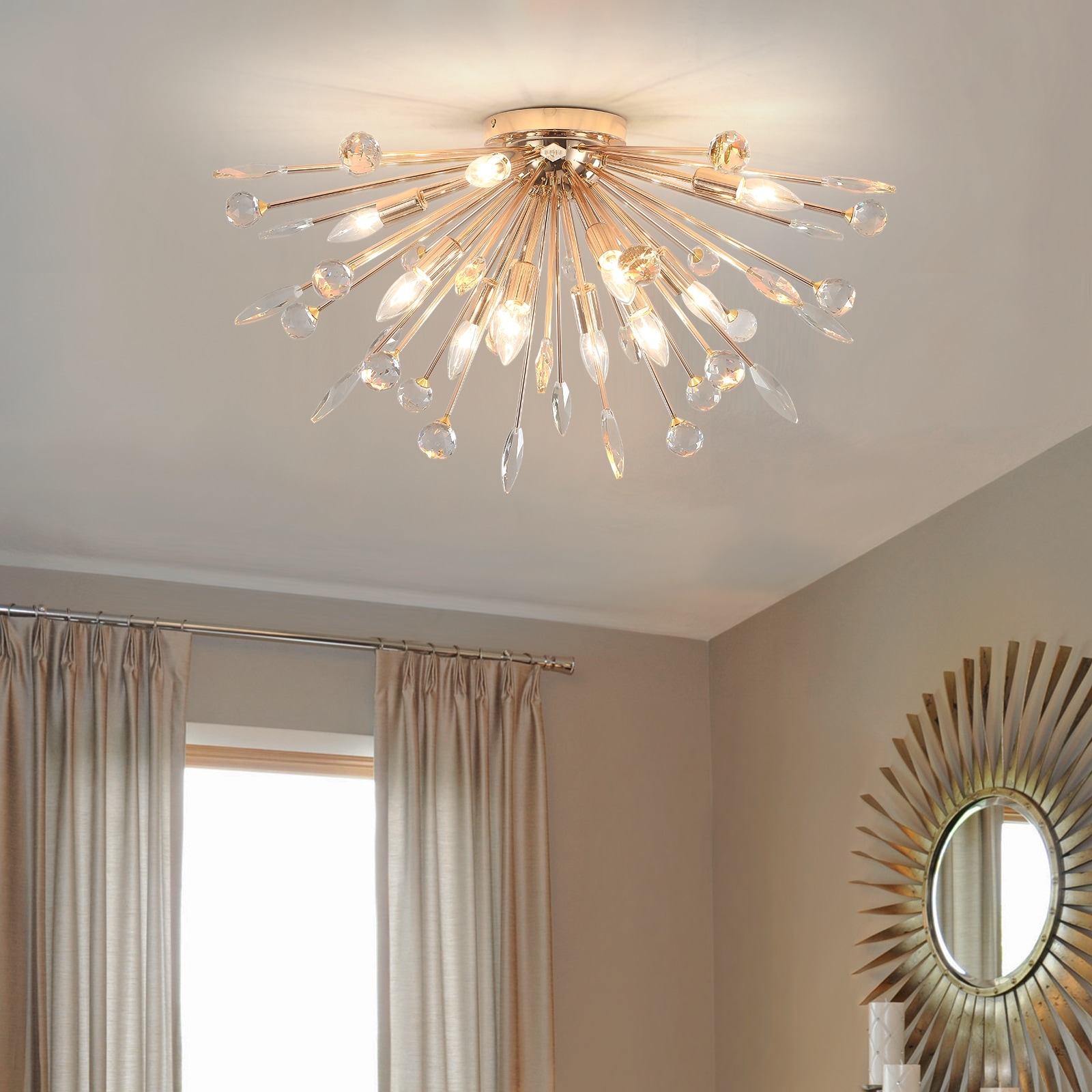 36 inch flush mount ceiling light 2025