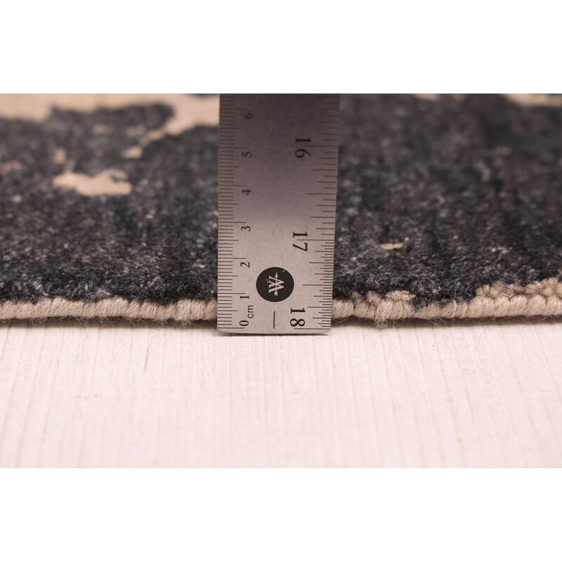 ECARPETGALLERY Hand-knotted Legacy Tan Silk, Wool Rug - 8'10 x 12'2