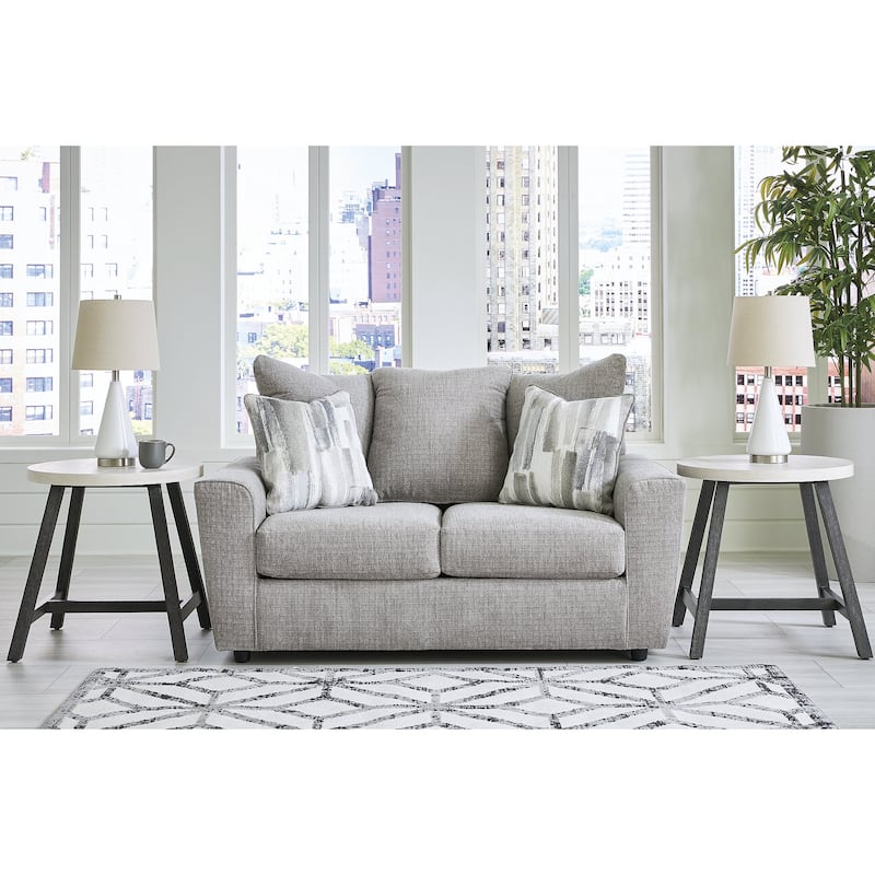 Signature Design by Ashley Stairatt Loveseat - 63" W x 38" D x 39" H - Anchor