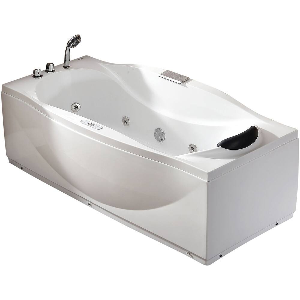 Eago 31-9/10" Soaking Bathtub for Free Standing Installations with