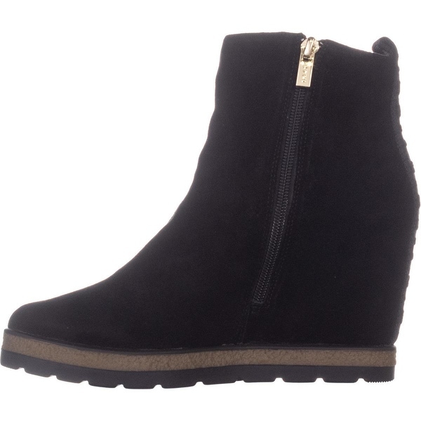 dkny daisy wedge booties
