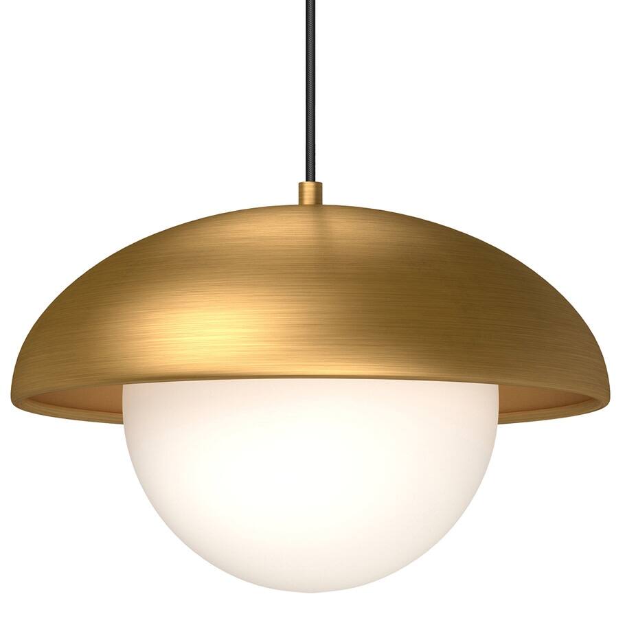 Alora Lighting PD522016OP Rubio 16" Wide Pendant with Opal Glass Shade