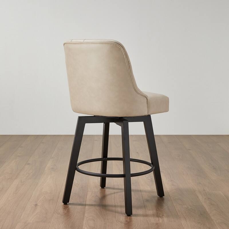 Chris 26 inch Swivel Counter Height Bar Stool Set