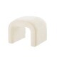 preview thumbnail 20 of 20, Set of 3 U-Shaped Modern Bench Teddy Ottoman Bench, Small Sofa Footrest Extra Seating, 44+18 Inch Bench Bench & Ottoman