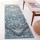 preview thumbnail 3 of 9, SAFAVIEH Vintage Hamadan Oceane Rug 2'3" x 8' Runner - Blue/Ivory - Runner