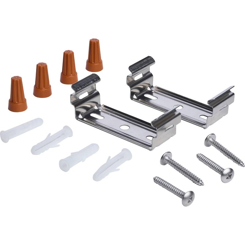 40/50/60 Watt LED 4 Foot Linear Vapor Proof Fixture 3K/4K/5K 120-347 Volt - Gray