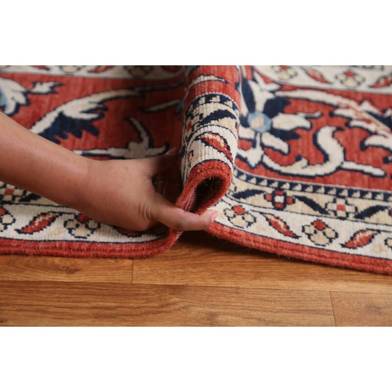 Floral Ziegler Sultanabad Turkish Oriental Area Rug Wool Hand-knotted - 9'9" x 13'0"