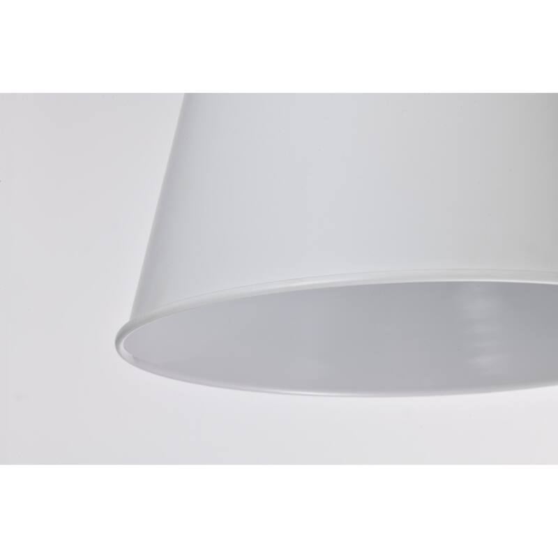 Alexis 1 Light Small Pendant Matte White Finish - Matte White