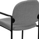preview thumbnail 42 of 43, Comfort Stackable Steel Side Reception Chair with Arms