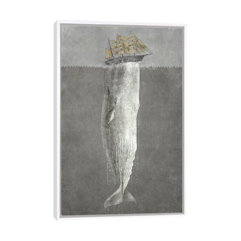 iCanvas "Revenge" by Terry Fan Framed Canvas Print - White - 26x18