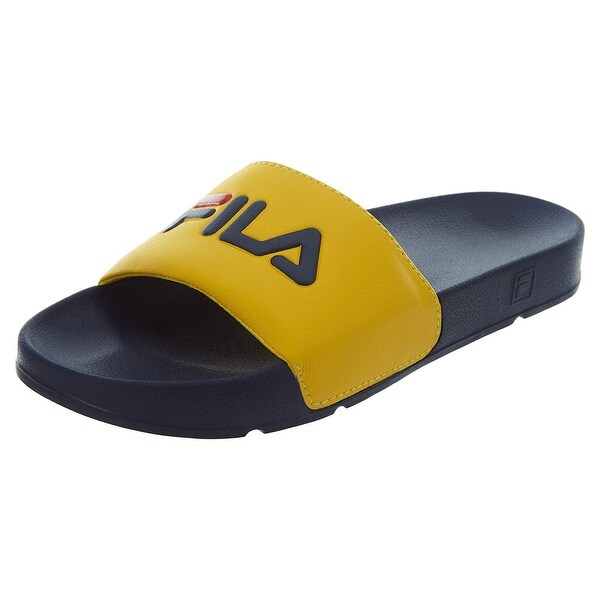 yellow fila slides