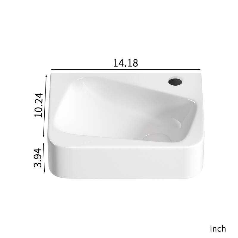 Modern Ceramic Art Basin Sink Set with Faucet and Drain