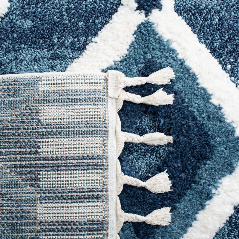 SAFAVIEH Moroccan Tassel Shag Veta 2-inch Thick Rug