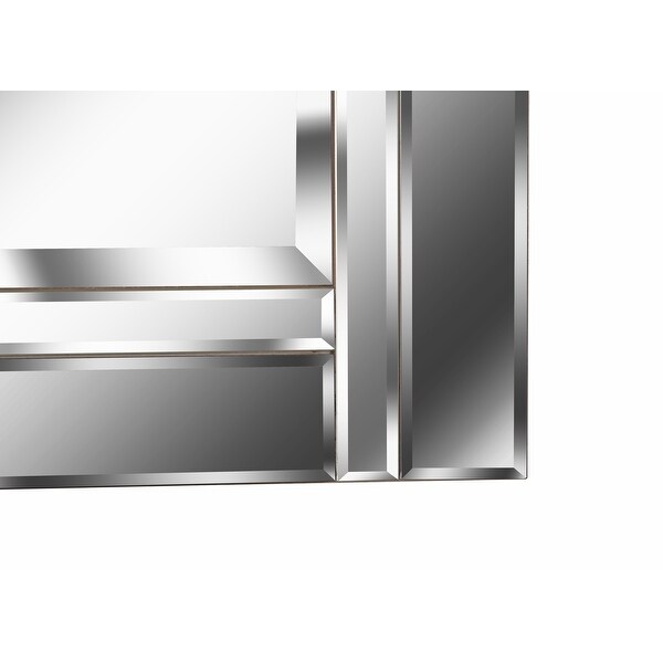 KARE 廃番 Mirror Revival Berry 90x60cm Kenroy Home Still Wall Mirror - Smoked Gray - Bed Bath