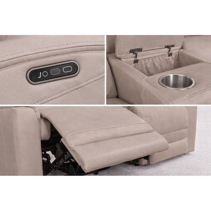 Riley Top Grain Italian Leather Sofa & Loveseat Set