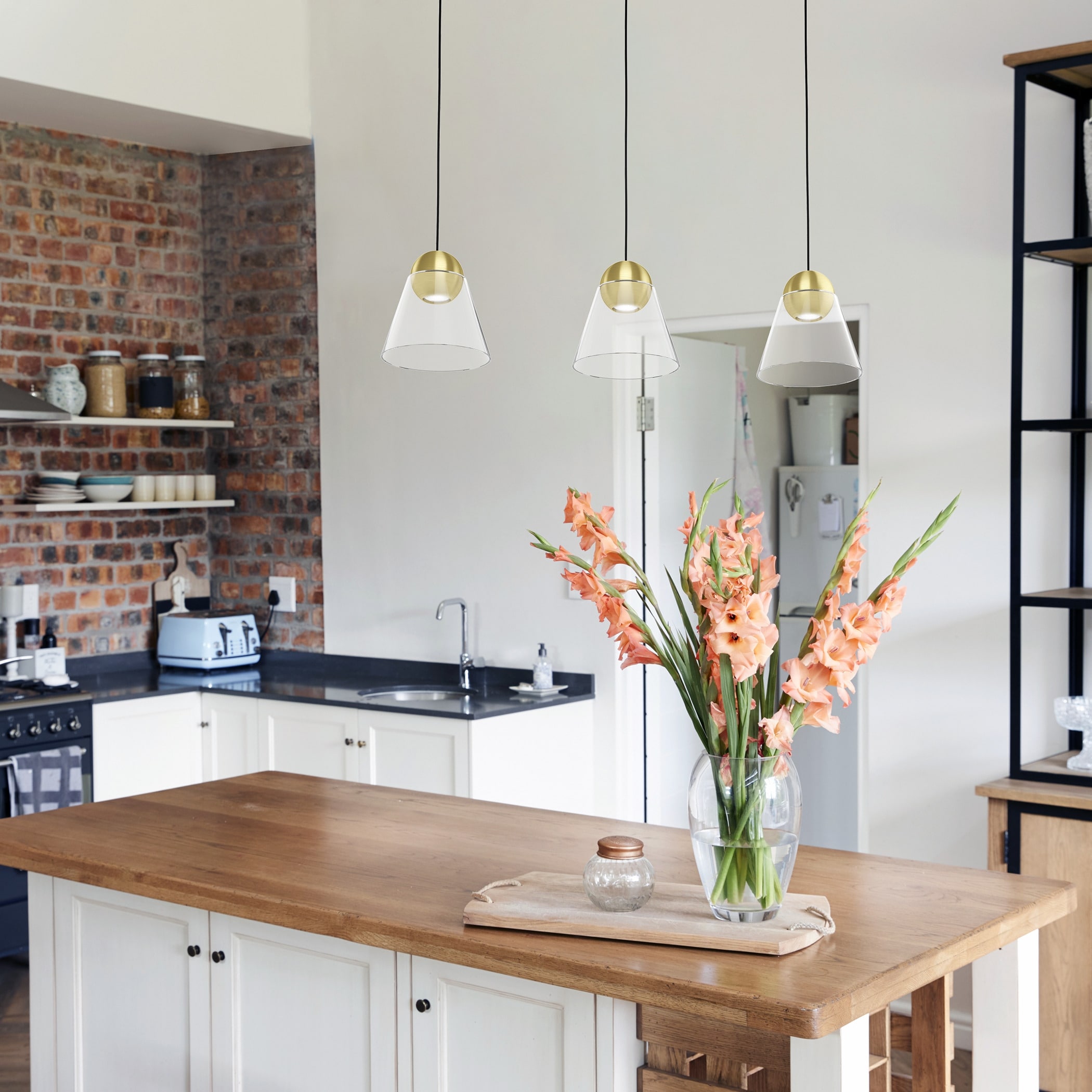 EGLO Cerasella - 3 Light Linear Pendant