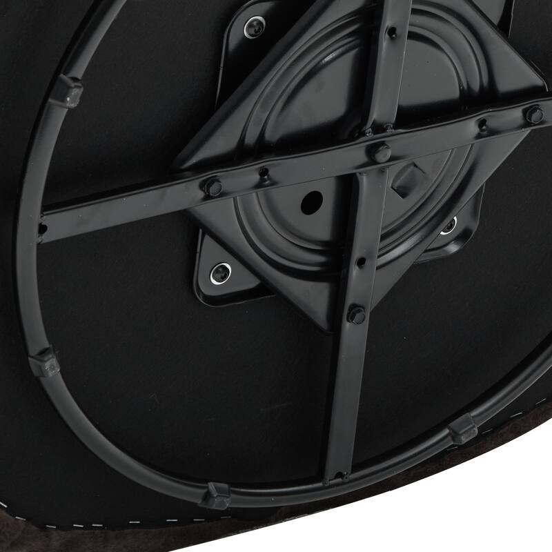 Christopher Knight Home - Plush Modern Swivel Upholstered Club Chair with Ergonomic Barrel Comfort