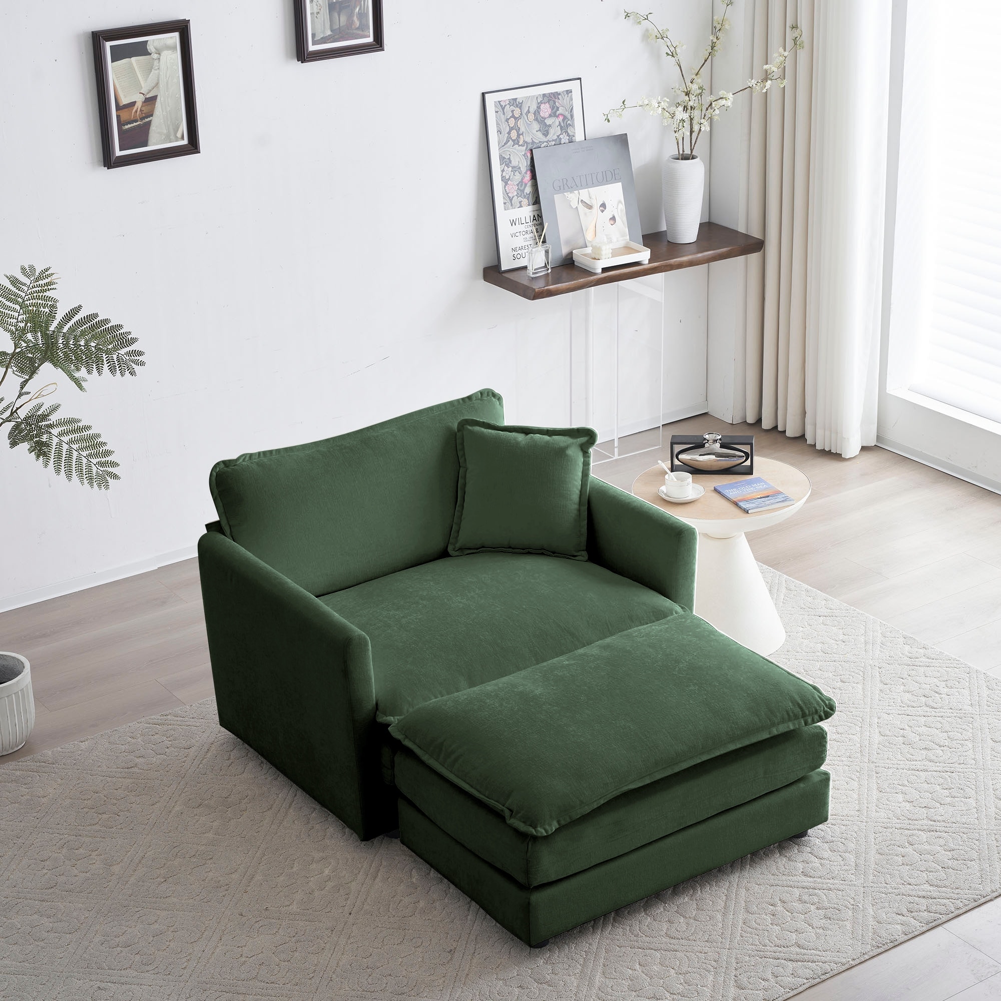 Green sofa chairs sale