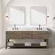 preview thumbnail 37 of 40, Lexora Norwalk Bath Vanity, Carrara Marble Top, Faucet Set, and Mirror