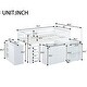 preview thumbnail 7 of 10, Twin Size Loft Bed with Storage Cabinet, Drawer and Shelf Cabinet and Pulling-Out Desk