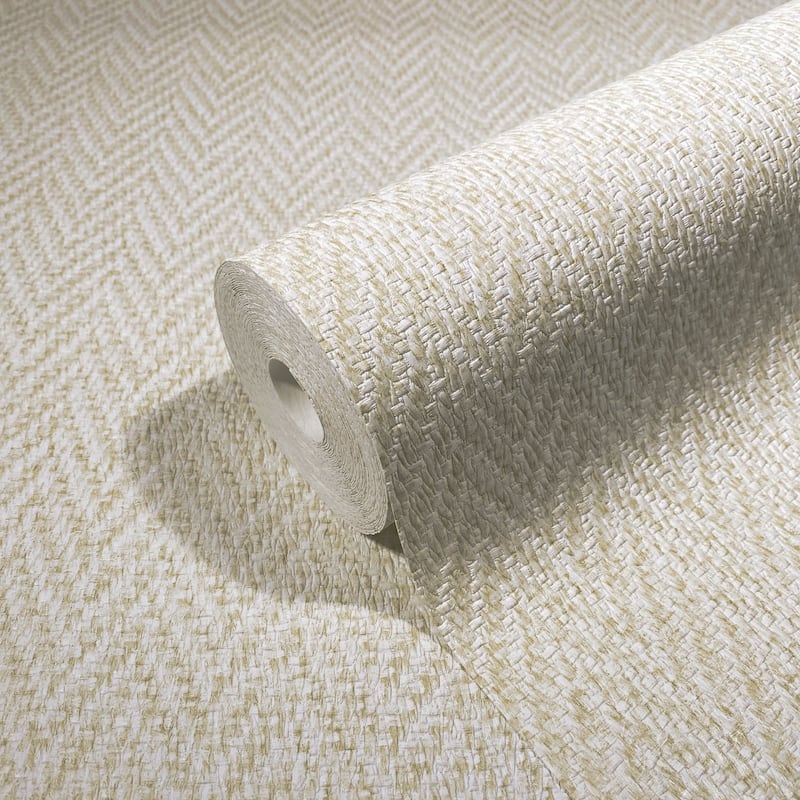 Galerie Wallcoverings Sisal Weave Vinyl on Non-woven Matte Wallpaper Roll