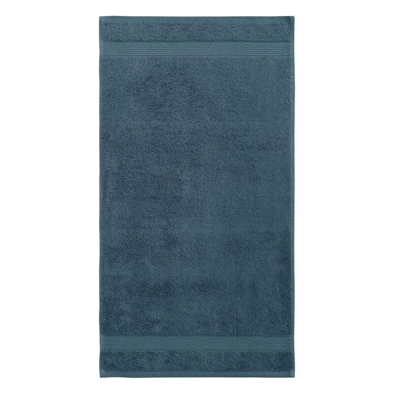 Authentic Hotel and Spa 100% Aeagean Long Staple Turkish Cotton STARLIGHT Terry Hand Towels (Set of 6)