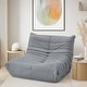 preview thumbnail 10 of 39, EROMMY Bean Bag Chair Togo Sofa - 28D Memory Foam Floor Chair for Adults & Kids, Lightweight Fabric Lounger in 5 Colors
