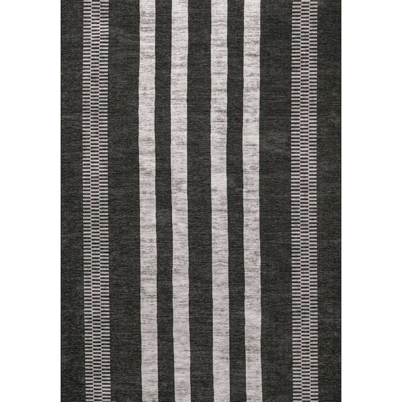 JONATHAN Y Timantii Bohemian Medallion Textured Weave Machine Washable Area Rug