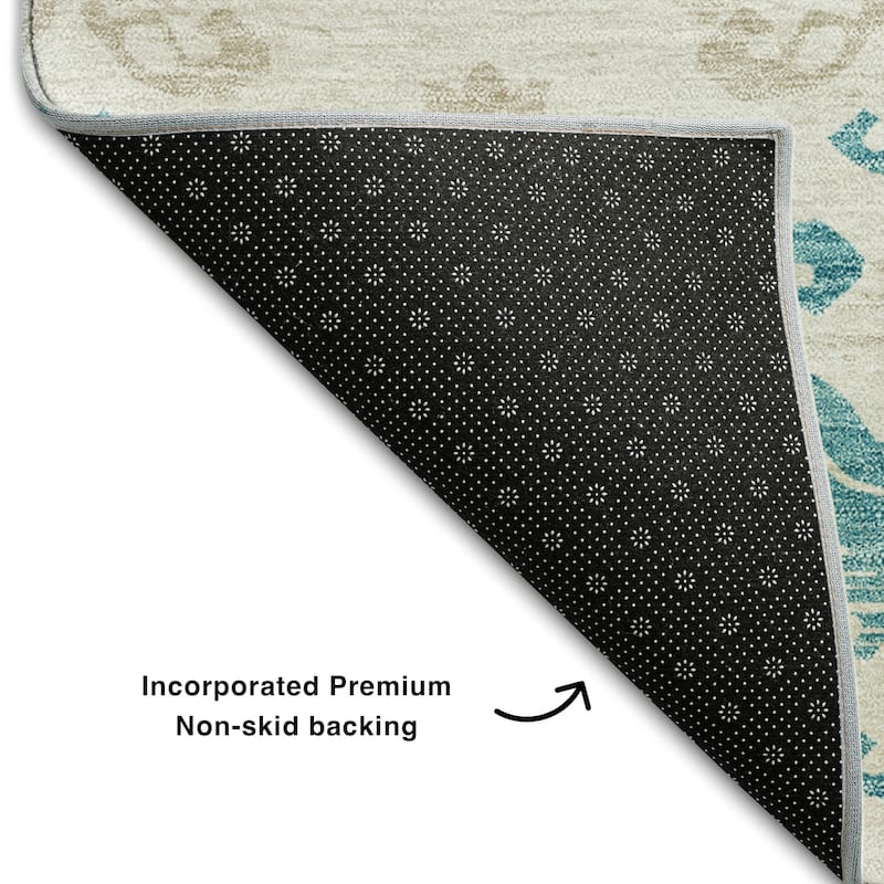 Premium Washable Super Soft Global Chic Mayfield Rug