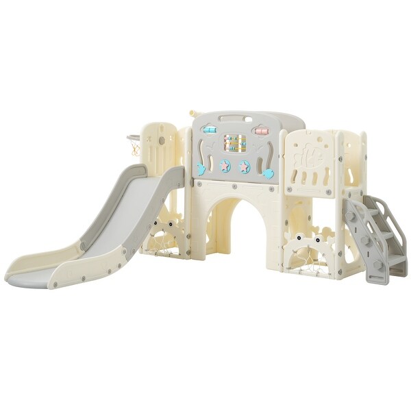 For Toddler Age 1-3 with Basketball Hoop, Arch Tunnel and