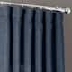Exclusive Fabrics Italian Faux Linen Curtain (1 Panel)
